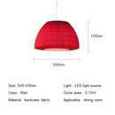 Nordic Art Fabric LED Pendant Lights For Dining Room - Ljojo Chandelier Lighting