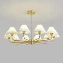 Modern Led Chandelier Lamp for Living Room by Ljojo - Simple Fabric Kitchen Dining Room Lighting