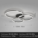 Nordic Creative LED Ceiling Light Modern Style for Living Room by Ljojo