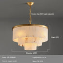 Luxury Marble Pendant Lamp | Modern Chinese Style Living Room Ceiling Light | Ljojo