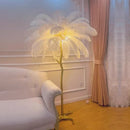 Nordic Feather Floor Lamp Personalized Creative Ostrich - Ljojo