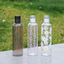 Ljojo 500ml Sports Water Bottle with Time Mark, Leak-proof & Portable Fitness Bottle