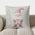 Ljojo Merry Christmas Snowflake Tree Pillow Cover for Sofa, Bedroom, Car