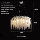 Ljojo Modern Luxury Tassel LED Pendant Lights Chandelier - Elegant Home Decor Luminaire