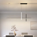 Ljojo Minimalist Dimmable Led Chandelier for Dining Room Kitchen Bar Lighting