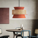 Japanese Style Restaurant Bamboo Woven Pendant Light for Sushi Corridor by Ljojo