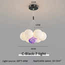 Children's Bedroom Chandelier Modern Resin 3D Printed Dining Room Lights by Ljojo