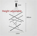 Ljojo Minimalist Duplex LED Chandelier for Living Room, Restaurant, Villa Hall