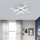 Ljojo 24W LED Modern Ceiling Chandelier for Stylish Living Room Lighting