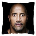 Dwayne Johnson Rock Face Cushion Cover for Sofa by Ljojo - Home Decor Pillowcase