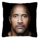 Dwayne Johnson Rock Face Cushion Cover for Sofa by Ljojo - Home Decor Pillowcase