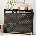 Ljojo™ Entryway Shoe Cabinet: Slim Hidden Storage, 4 Flip Drawers, Large Organizer Rack
