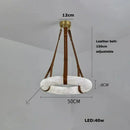 Ljojo LED Resin Pendant Light for Modern Luxury Living Spaces