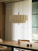 Wabi Sabi Fabric Ceiling Chandelier Living Room Bedroom Decor Pendant Light by Ljojo