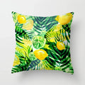 Lemon Pattern Summer Cushion Cover Throw Pillow for Sofa Decoration by Ljojo