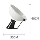 Danish Black White Acrylic LED Table Lamp for Living Room Bedroom - Ljojo
