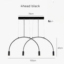 Ljojo Minimalist Postmodern Geometric Chandeliers for Home and Restaurants