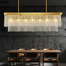 E14 Led Pendant Lights Luxury Gold Round Hanging Lamp for Living Room by Ljojo