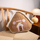 Gingerbread People Girls Pillow Set by Ljojo - Festive Bedroom and Sofa Decor