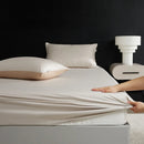 Ljojo Luxury Cotton Fitted Sheet for Hot Sleepers - Moisture-Wicking Mattress Cover