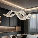 Ljojo Luxury Crystal Chandelier - Modern Dining Room Pendant Lamp - Indoor Lighting - Ceiling Light