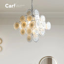 Modern Copper Pendant Light Luxury French Glass Designer Nordic Living Room Lamp By Ljojo