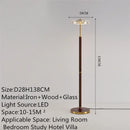 Ljojo Luxury Floor Lamp: Contemporary American Retro Art LED Standing Light