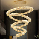 Crystal Chandelier Pendant Light for Luxury Living Room Decor by Ljojo