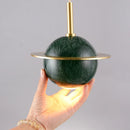 Ljojo Marble Pendant Lamp: Stylish Hanging Chandelier for Various Settings