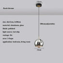Adjustable LED Circular Pendant Light Stretchable Hanging Lamp - Modern Bedroom Lighting by Ljojo