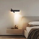 Ljojo LED Wall Lamp Modern Nordic Bedroom Sconce USB Indoor Lighting Switch