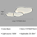 Ljojo Geometric LED Ceiling Light Chandelier Modern Living Room Decorative Home Lamp