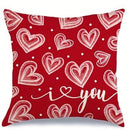 Ljojo Love Bottle Pattern Pillowcase for Home Sofa Decor