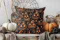 Cozy Halloween Library Pillow Cover for Sofa, Bedroom & Car by Ljojo