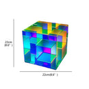Ljojo LED Cube Table Lamp: Modern Decorative Atmosphere Light for Home
