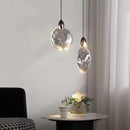 LED Crystal Chandelier Luxe Bedside Lamp by Ljojo: Light Decoration with Hanging Appeal