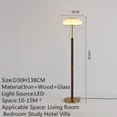Ljojo Luxury Floor Lamp: Contemporary American Retro Art LED Standing Light