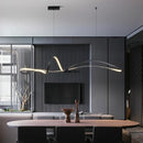 Ljojo Minimalist LED Pendant Lights for Living Dining Room, Bar Ceiling Chandeliers