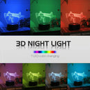 Gun 3D Night Light - Creative Desktop & Bedroom Decoration LED Mini Gift - Ljojo