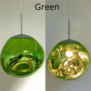 Ljojo LED Pendant Lava Lamp: Modern PVC Lighting for Home Decor & Kitchen Fixtures