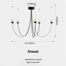 Nordic Designer Pendant Light for Living Room Modern Home Decor by Ljojo