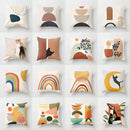 Ljojo Mid Century Geometry Abstract Pillow Case for Home Sofa Decor
