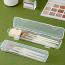 Ljojo Makeup Brush Storage Box Dustproof Transparent Organizer