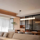 Minimalist Glass Chandelier Pendant Lamp for Bedroom Living Room by Ljojo
