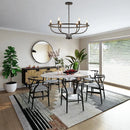 Ljojo Modern Art Ceiling Chandelier for Living Room Pendant Lamps Interior Lighting Eco-Friendly