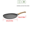 Ljojo 3-Layer Non-Stick Frying Pan for Eggs, Steak, Pancakes - Versatile Kitchen Cookware