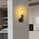 Ljojo LED Wall Lamp with Button Switch for Indoor Spaces