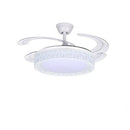 Nordic Invisible Silent Ceiling Fan Lamps - Minimalist Modern Home Decor by Ljojo