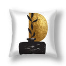 Black Gold Sun Cushion Cover Vase - Ljojo Home Pillowcase Square Cushions