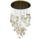 LED Chandelier Nordic Lighting Guide Creative Stairs Postmodern Restaurant Pendant Light Ljojo